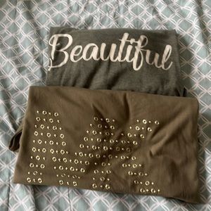 Lot of 2 shorts in army green 2xl